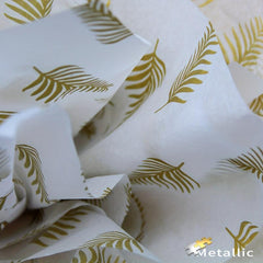 Metallic Print Translucent Wrapping Paper Craft Paper Gift Tissue Paper Bulk