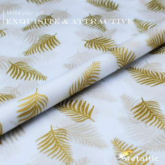 Metallic Print Translucent Wrapping Paper Craft Paper Gift Tissue Paper Bulk
