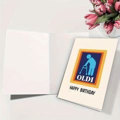 Funny Happy Birthday Card - Unique Humorous 40th 50th 60th Birthday Gift