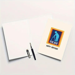 Funny Happy Birthday Card - Unique Humorous 40th 50th 60th Birthday Gift