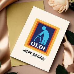 Funny Happy Birthday Card - Unique Humorous 40th 50th 60th Birthday Gift