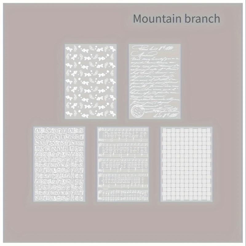 10pcs Craft Paper Set for Scrapbooking & Journaling