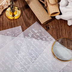 10pcs Craft Paper Set for Scrapbooking & Journaling