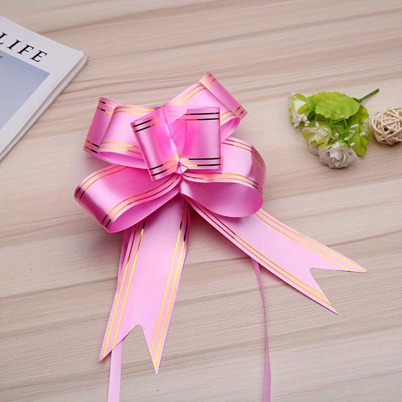 10 Large Bows Party Car Bows Birthday Flowers Gift Curve Bows Presents Packaing