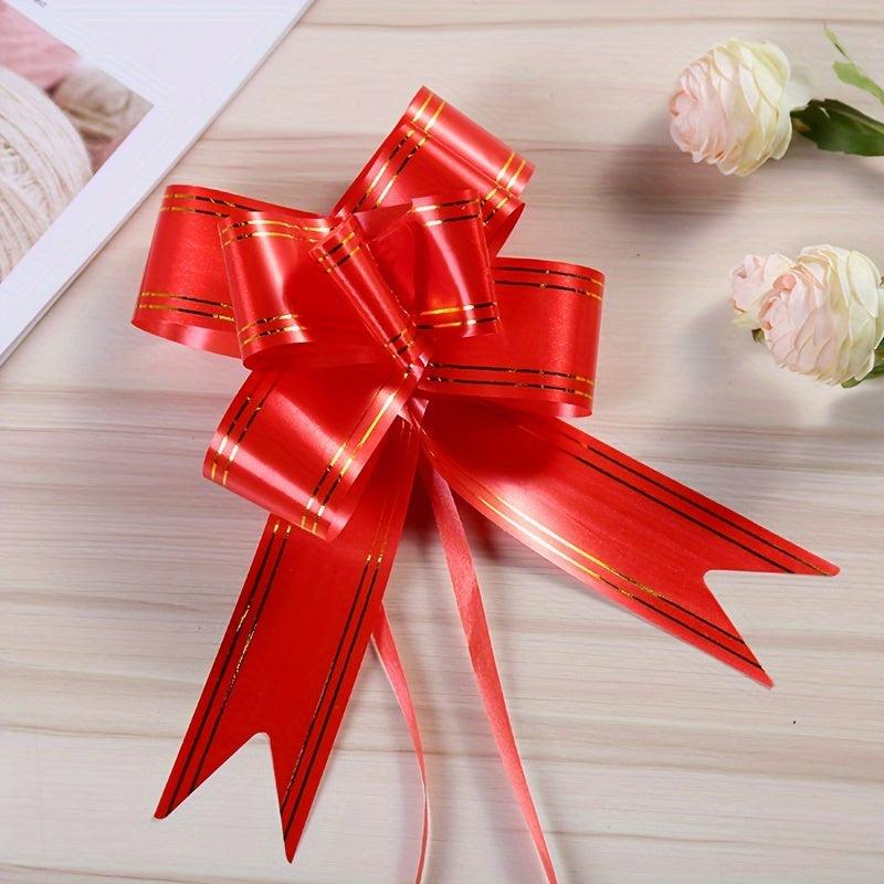 10 Large Bows Party Car Bows Birthday Flowers Gift Curve Bows Presents Packaing