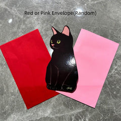 1pc Cat Sympathy Greeting Card Note Cards
