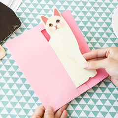 1pc Cat Sympathy Greeting Card Note Cards