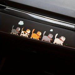 Funny Climbing Cats Vinyl Car Sticker Scratch Cover Decal