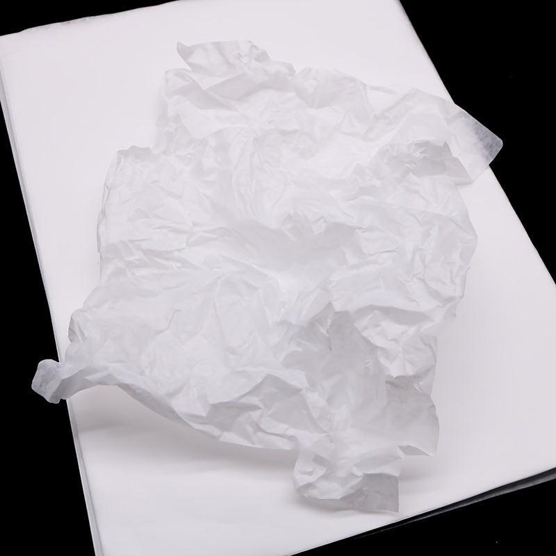 100pcs A5 Translucent Tissue Paper for Clothing Shoes DIY Gift Packaging
