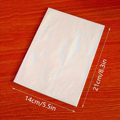 100pcs A5 Translucent Tissue Paper for Clothing Shoes DIY Gift Packaging