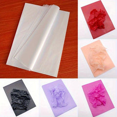 100pcs A5 Translucent Tissue Paper for Clothing Shoes DIY Gift Packaging