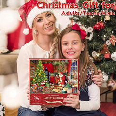 Advent Calendar Christmas Jigsaw Puzzle 1000 Piece Gift For Xmas Countdown