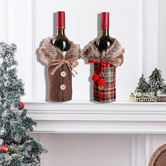 Christmas Wine Cover Navidad Party Favors