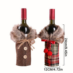 Christmas Wine Cover Navidad Party Favors