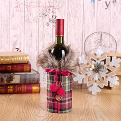 Christmas Wine Cover Navidad Party Favors