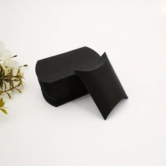 10pcs Mini Pillow Shaped Gift Bag Jewelry Gift Packaging Paper Box