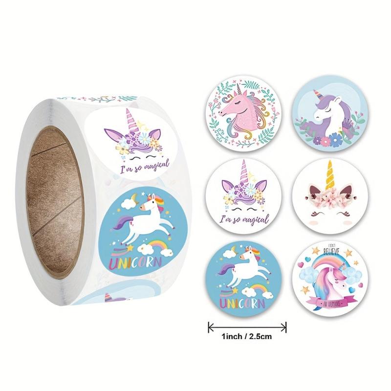 500pcs Cartoon Animal Stickers for Teachers & Students Rewards