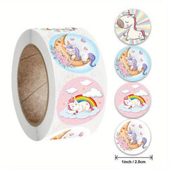 500pcs Cartoon Animal Stickers for Teachers & Students Rewards
