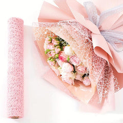 Hollow Bouquet DIY Wrapping Paper Wedding Flower Gift Craft Wrap 5yard