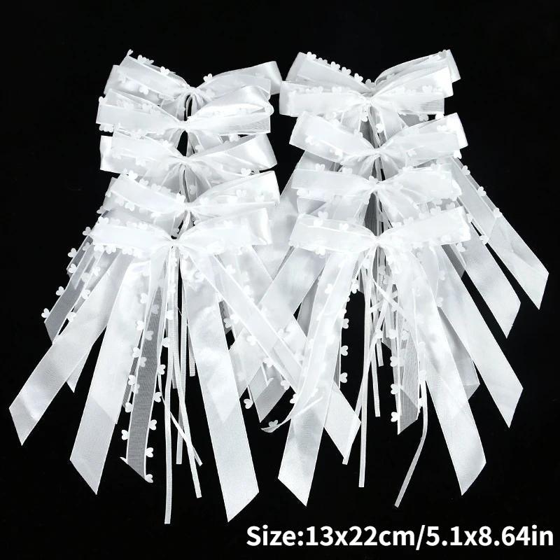10pcs Ribbon Bows for Wedding & Holidays Decor