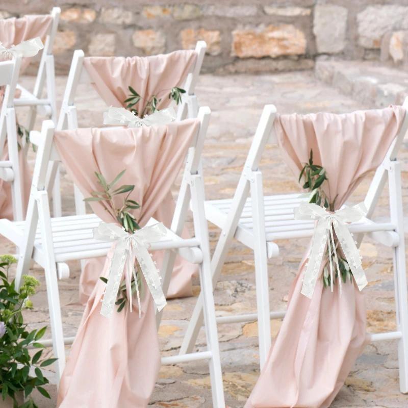 10pcs Ribbon Bows for Wedding & Holidays Decor
