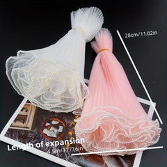 Phnom Penh Pleated Gauze Flower Wrap for Bouquet Packaging