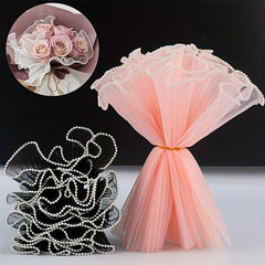 Phnom Penh Pleated Gauze Flower Wrap for Bouquet Packaging