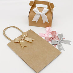 20pcs Satin Ribbon Bows For Weddings Crafts And Decor