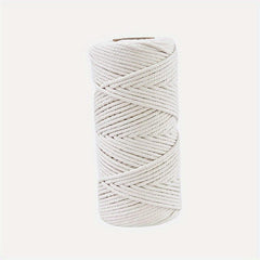 67 Meter Colorful Twisted Rope Cotton Yarn For Wall Hanging Plant Hanger