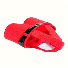 Red Pants Shape Christmas Gift Bag - Christmas Decorations