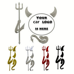 3D Devil Car Sticker Custom Demon Stickers Horns Car Styling Car Accessories