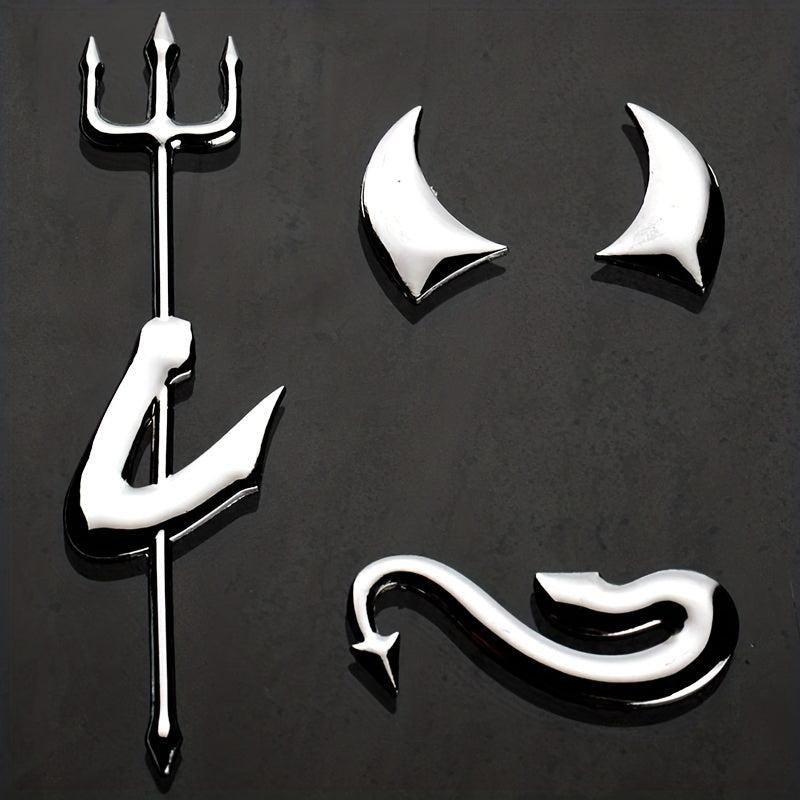 3D Devil Car Sticker Custom Demon Stickers Horns Car Styling Car Accessories