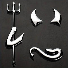 3D Devil Car Sticker Custom Demon Stickers Horns Car Styling Car Accessories