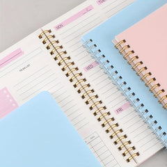 A5 Weekly Planner English Schedule Book