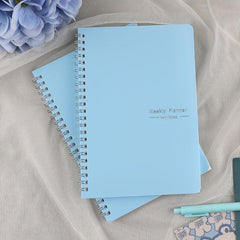 A5 Weekly Planner English Schedule Book