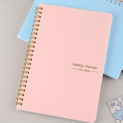 A5 Weekly Planner English Schedule Book