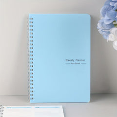 A5 Weekly Planner English Schedule Book
