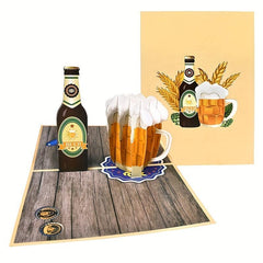 3D Pop Up Father's Birthday Card For Husband Boyfriend