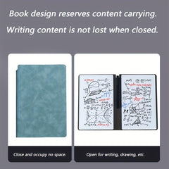 3pcs A5 Erasable Whiteboard Draft Notebook Tablet Memo Pad School Supplies