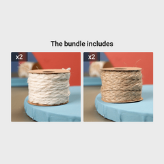 Natural Jute Rope Cord for Home Decor and Weddings