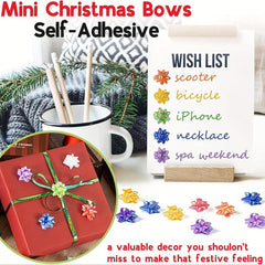 150pcs Valentines Bright Bows For Gift Wrapping 2 54 Cm Mini Gift Wrap Bows