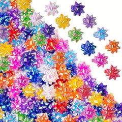 150pcs Valentines Bright Bows For Gift Wrapping 2 54 Cm Mini Gift Wrap Bows