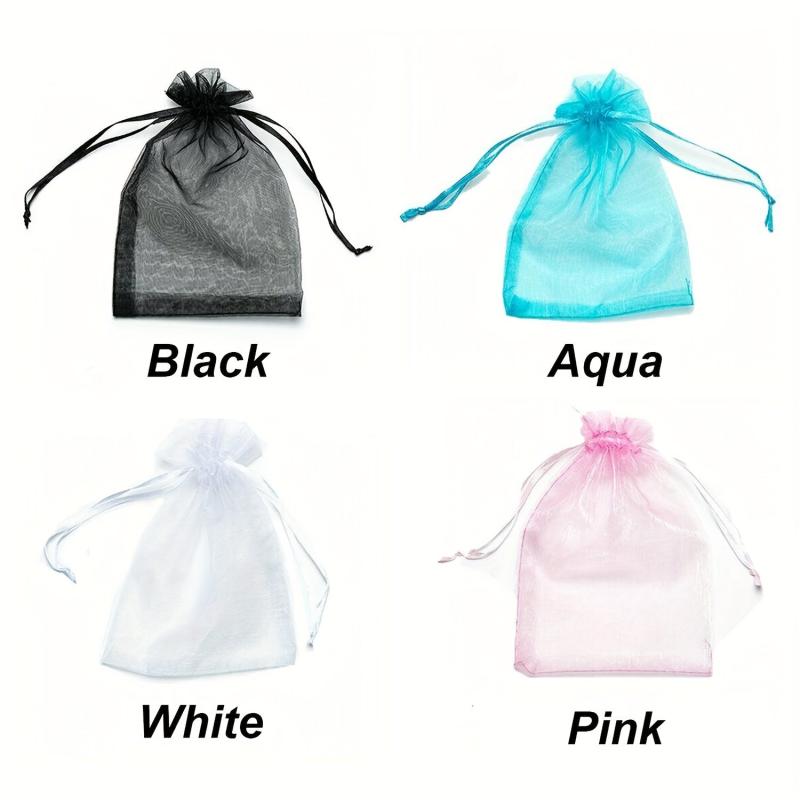 Organza Bag Sheer Bags Jewellery Wedding Candy Gift Makeup Favor Bags