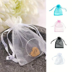 Organza Bag Sheer Bags Jewellery Wedding Candy Gift Makeup Favor Bags