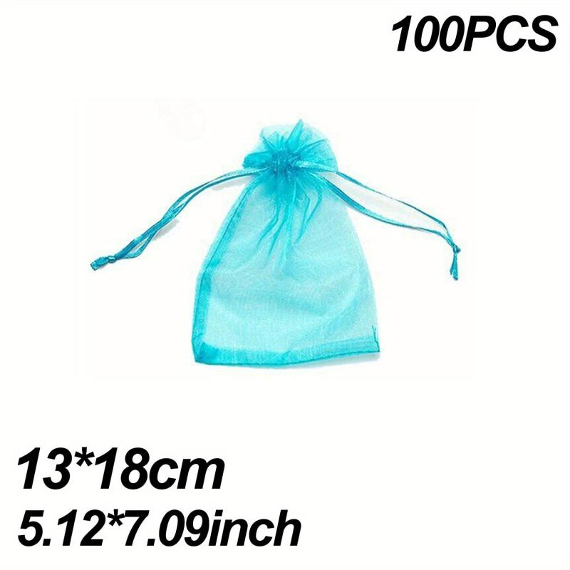 Organza Bag Sheer Bags Jewellery Wedding Candy Gift Makeup Favor Bags