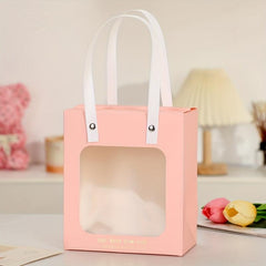 10pcs Transparent Hand-held Bridesmaid Gift Bag