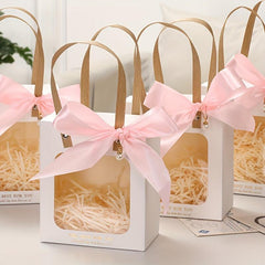 10pcs Transparent Hand-held Bridesmaid Gift Bag
