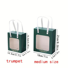10pcs Transparent Hand-held Bridesmaid Gift Bag