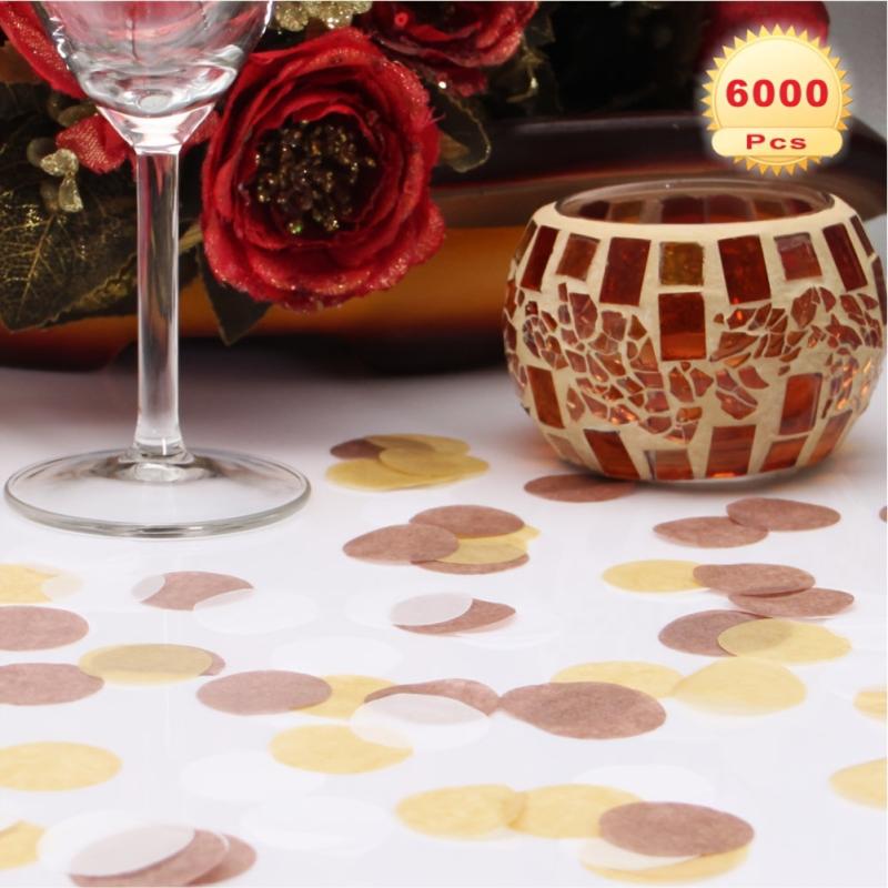 6000 Colorful Confetti for Weddings Birthdays & Celebrations