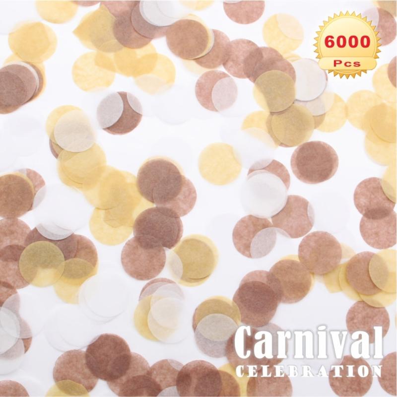 6000 Colorful Confetti for Weddings Birthdays & Celebrations